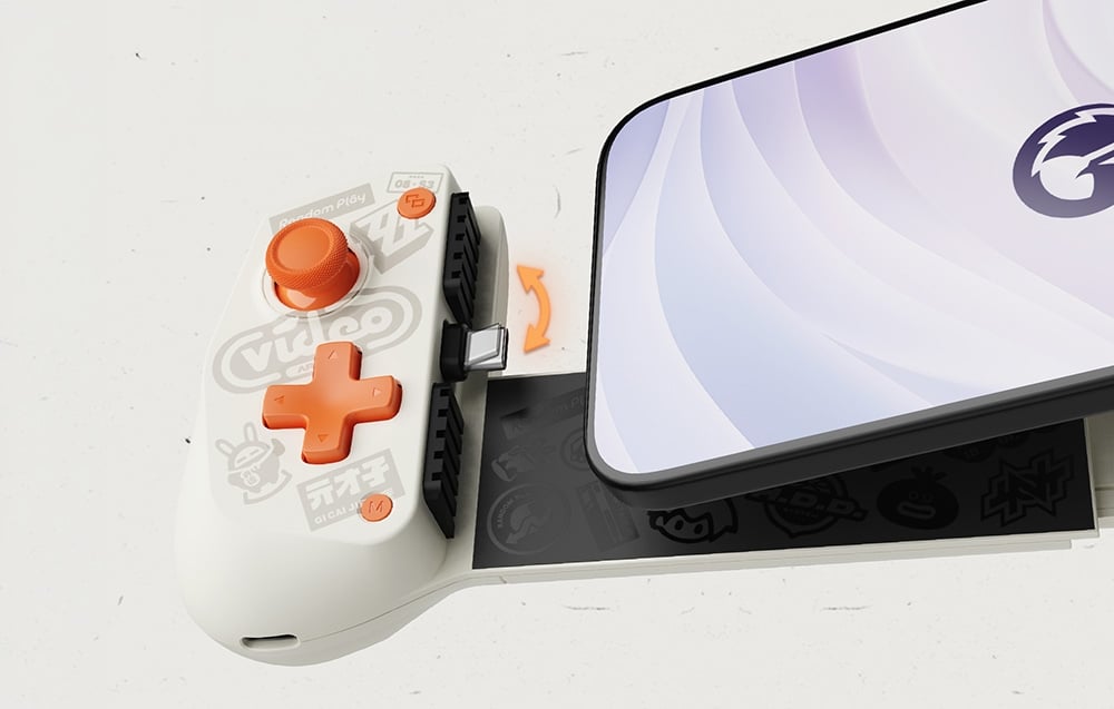 GameSir X5s Mobile Controller (Baltas) aprašymas - Prekės nuotrauka