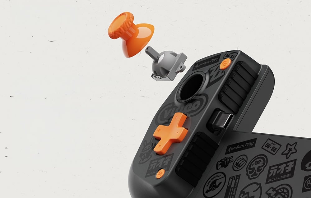 GameSir X5s Mobile Controller (Baltas) aprašymas - Prekės nuotrauka