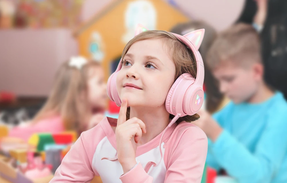 Žaidimų ausinės ONIKUMA B90 - rožinė aprašymas - Prekės nuotrauka Žaidimų ausinės ONIKUMA B90 - rožinė aprašymas - Prekės nuotrauka