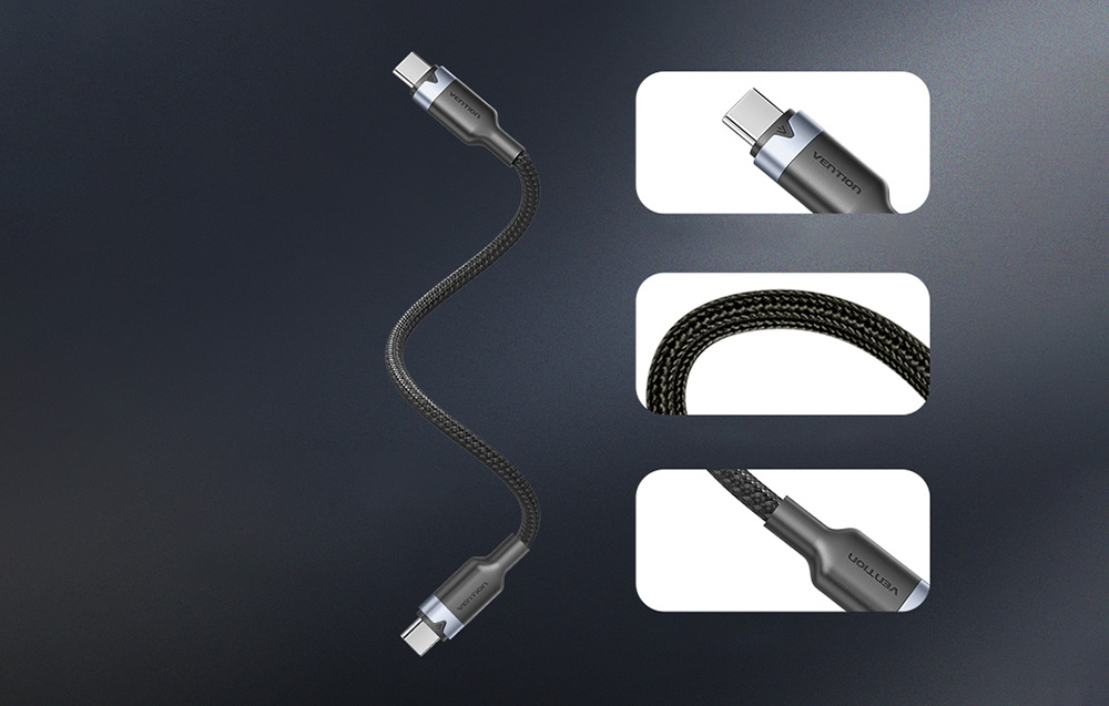 „gan-vention-usb-cca-70w-charger-usb-c-c“ įkroviklis