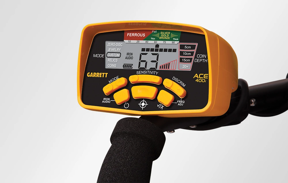 Garrett ACE 400i metal detector aprašymas - Prekės nuotrauka