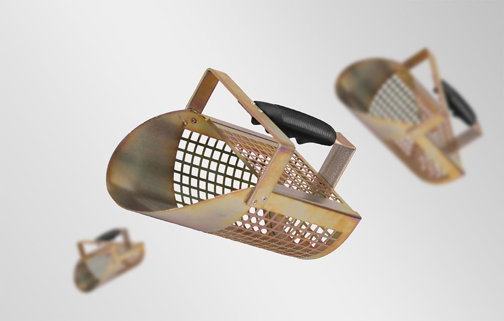 GARRETT Metal Sand Scoop aprašymas - Prekės nuotrauka