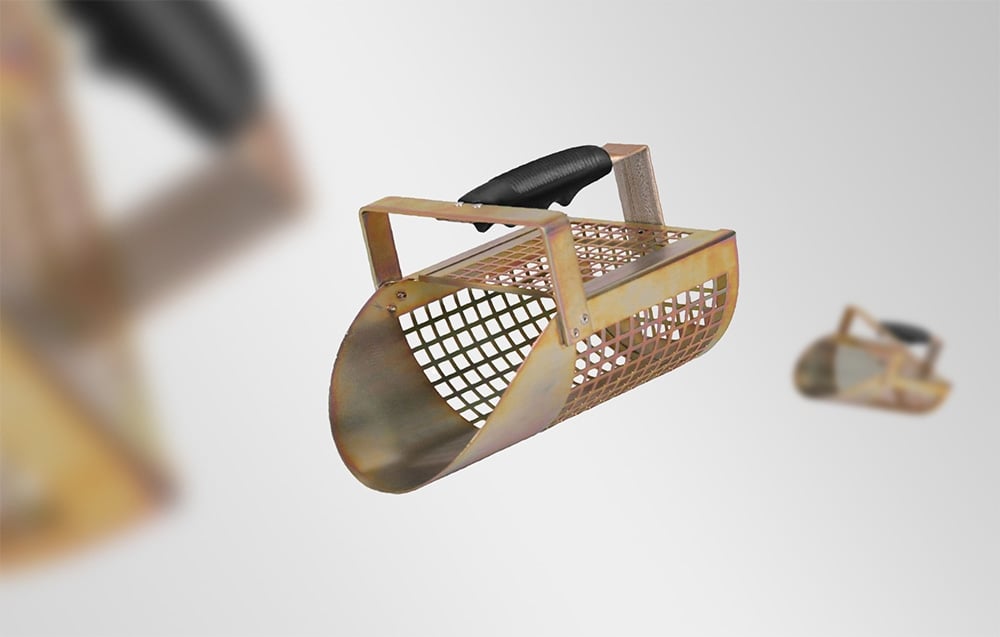 GARRETT Metal Sand Scoop aprašymas - Prekės nuotrauka