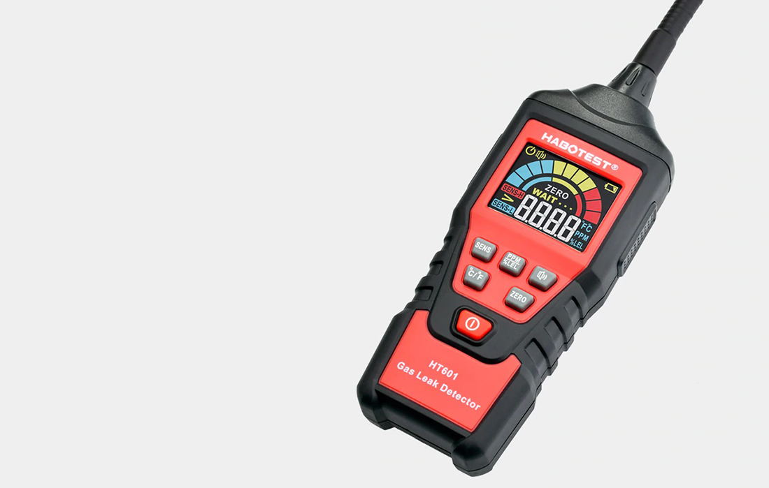 Dujų nuotėkio detektorius su signalizacija Habotest HT601B aprašymas - Prekės nuotrauka