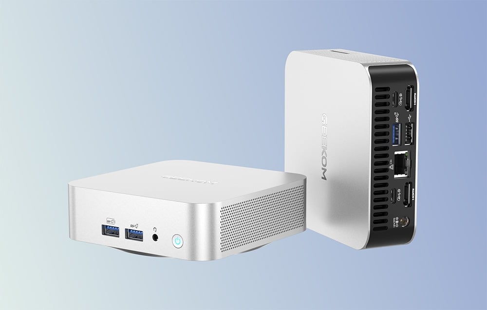 GEEKOM Mini PC A6 Ryzen 7 6800H 32GB RAM 1TB + Win11 Pro aprašymas - Prekės nuotrauka GEEKOM Mini PC A6 Ryzen 7 6800H 32GB RAM 1TB + Win11 Pro aprašymas - Prekės nuotrauka