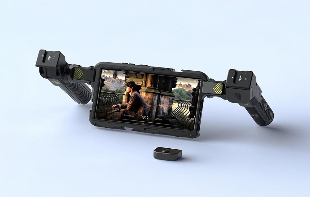 „Genius Rig Freewell“ tvirtinimo komplektas, skirtas „Samsung Galaxy“ aprašymas - Prekės nuotrauka