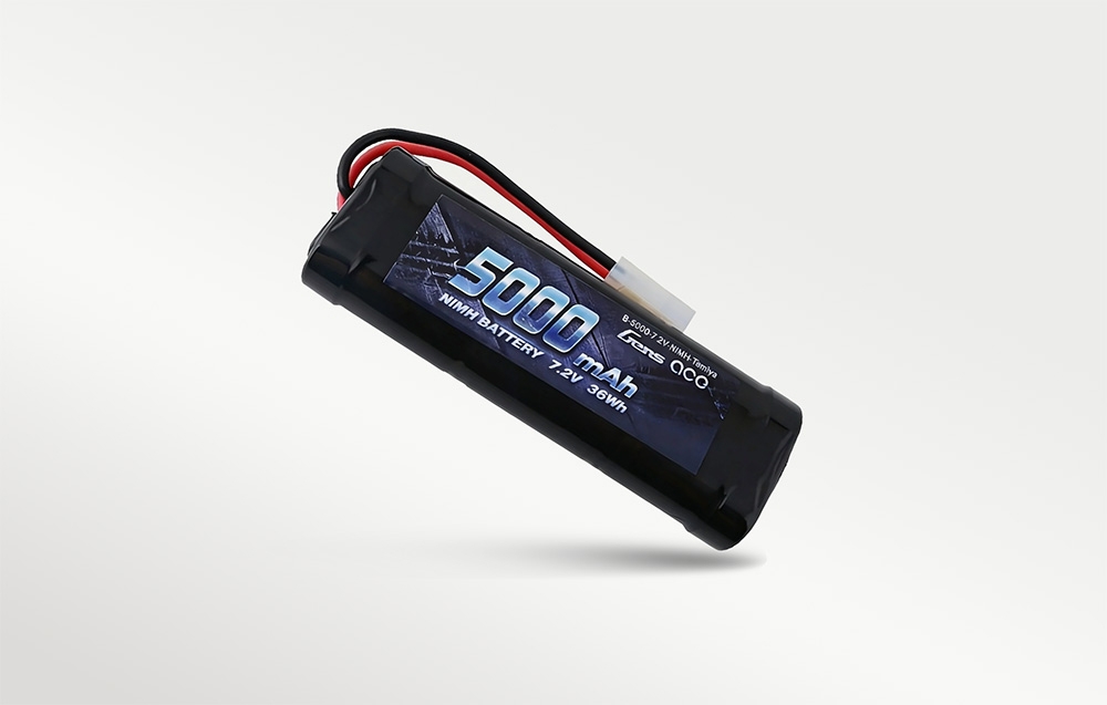 Akumuliatorius Ace 5000mAh 7.2V NiMH Tamiya aprašymas - Prekės nuotrauka