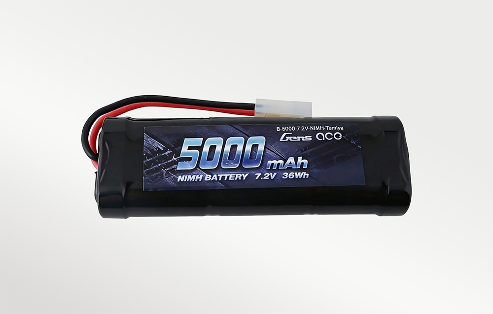 Akumuliatorius Ace 5000mAh 7.2V NiMH Tamiya aprašymas - Prekės nuotrauka