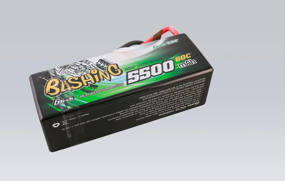 Gens ace G-Tech 5500mAh 4S1P 14.8V 60C HardCase RC automobilio Lipo baterija aprašymas - Prekės nuotrauka Gens ace G-Tech 5500mAh 4S1P 14.8V 60C HardCase RC automobilio Lipo baterija aprašymas - Prekės nuotrauka
