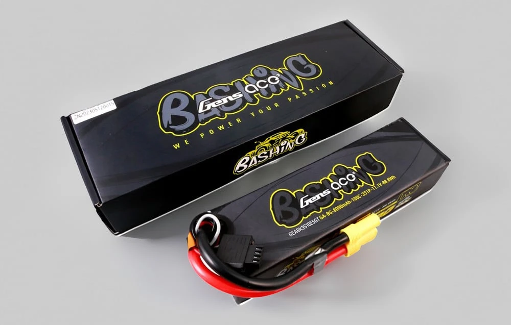Gens ace G-Tech 8000mAh 11.1V 100C 3S1P Lipo baterijų paketas su EC5-bashing serija aprašymas - Prekės nuotrauka Gens ace G-Tech 8000mAh 11.1V 100C 3S1P Lipo baterijų paketas su EC5-bashing serija aprašymas - Prekės nuotrauka