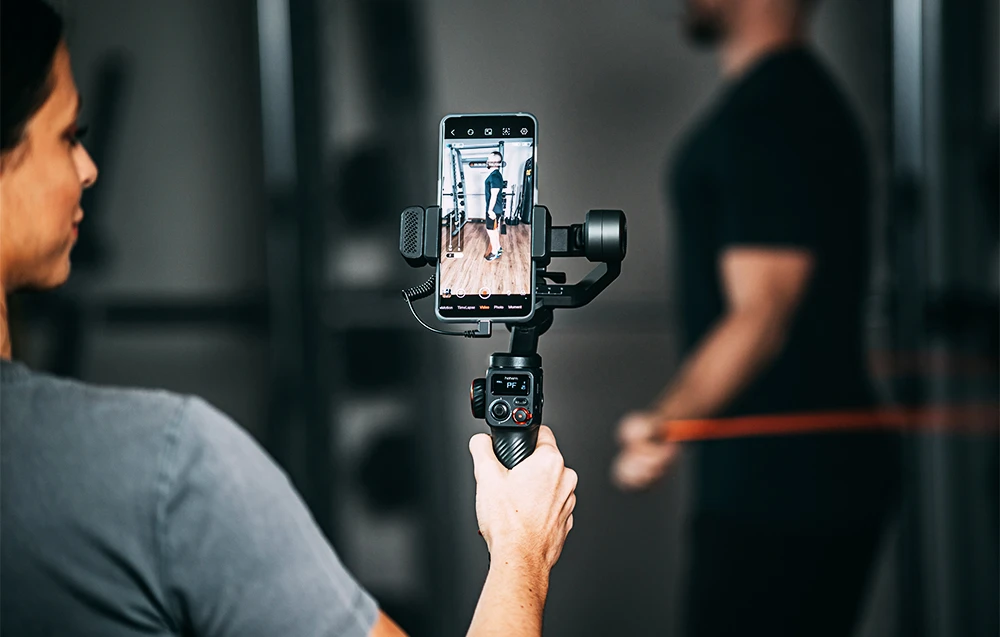 Gimbal Hohem iSteady M6 aprašymas - Prekės nuotrauka Gimbal Hohem iSteady M6 aprašymas - Prekės nuotrauka