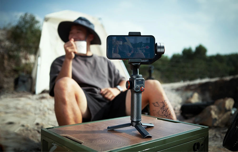 Gimbal Hohem iSteady M6 aprašymas - Prekės nuotrauka Gimbal Hohem iSteady M6 aprašymas - Prekės nuotrauka