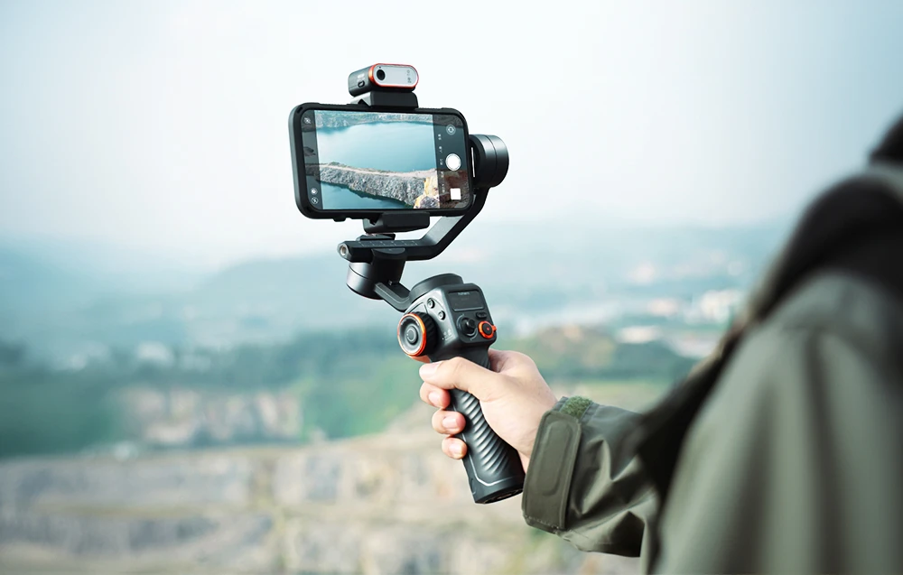 Gimbal Hohem iSteady M6 rinkinys aprašymas - Prekės nuotrauka Gimbal Hohem iSteady M6 rinkinys aprašymas - Prekės nuotrauka