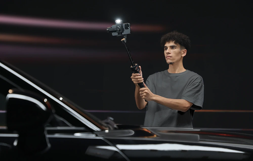 Gimbal Hohem iSteady M7 aprašymas - Prekės nuotrauka Gimbal Hohem iSteady M7 aprašymas - Prekės nuotrauka