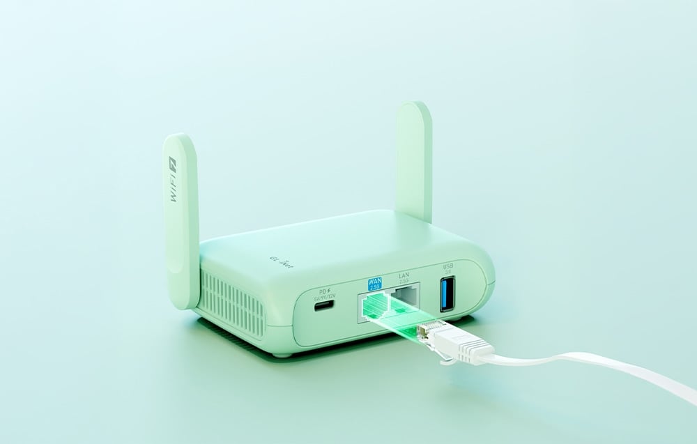 GL.iNet Beryl 7 Wi-Fi 7 Maršrutizatorius aprašymas - Prekės nuotrauka