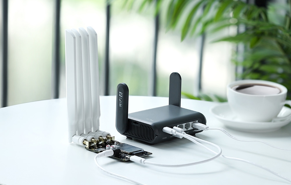 GL.iNet Slate AX Wi-Fi 6 Maršrutizatorius aprašymas - Prekės nuotrauka GL.iNet Slate AX Wi-Fi 6 Maršrutizatorius aprašymas - Prekės nuotrauka