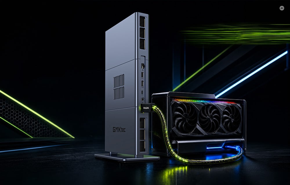 GMKTEC EVO-X3 Ryzen AI Max+ 395 Mini PC, 128 GB, 4 TB aprašymas - Prekės nuotrauka