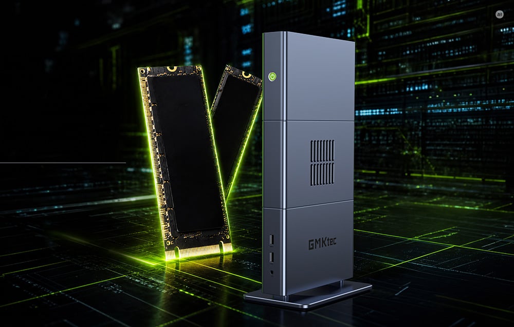 GMKTEC EVO-X3 Ryzen AI Max+ 395 Mini PC, 128 GB, 4 TB aprašymas - Prekės nuotrauka