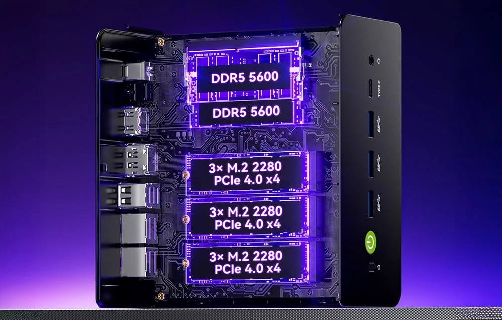 „GMKtec K15 Core Ultra 5 125U“ 32 GB 1 TB „Windows 11 Pro“ mini kompiuteris aprašymas - Prekės nuotrauka „GMKtec K15 Core Ultra 5 125U“ 32 GB 1 TB „Windows 11 Pro“ mini kompiuteris aprašymas - Prekės nuotrauka