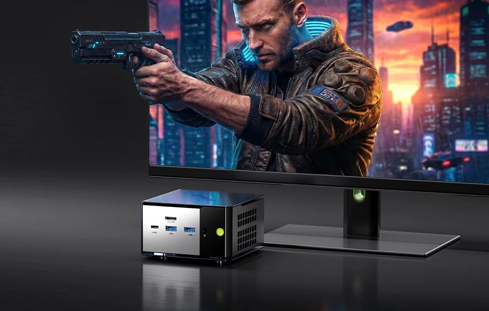 GMKtec K16 Ryzen 7 7735HS Mini PC 32GB 1TB Win 11 Pro aprašymas - Prekės nuotrauka