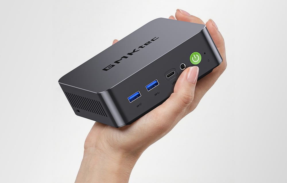 GMKtec K17 Mini PC with Intel Core Ultra 5 226V, 16GB RAM, 1TB Storage, and Windows 11 Pro aprašymas - Prekės nuotrauka