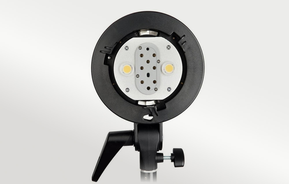 Apšvietimo priedas - Godox AD B2 Dual Power Flash Head (400W/s, Bowen S type mount) aprašymas - Prekės nuotrauka