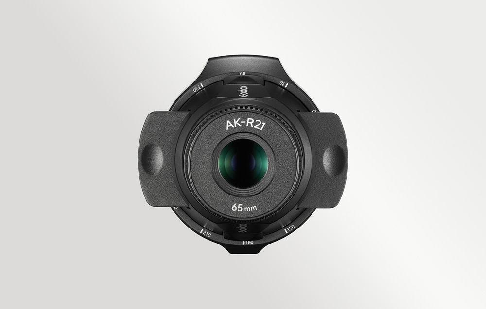 Blykstės Projekcijos Priedas - Godox AK-R21 Projekcijos Priedų Rinkinys, 65 mm Objektyvas aprašymas - Prekės nuotrauka