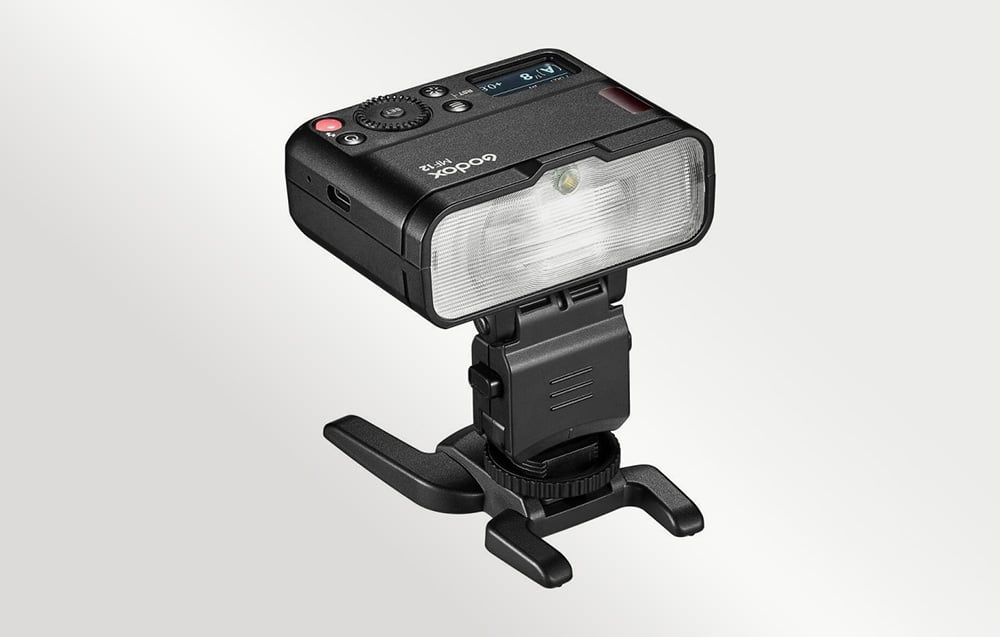 „Godox“ makro žiedinė blykstė MF 12 aprašymas - Prekės nuotrauka