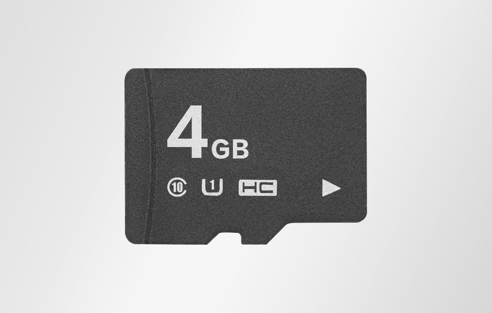 Atminties kortelė GODOX Micro SD Memory Card 4GB aprašymas - Prekės nuotrauka