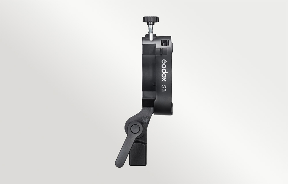 „Godox S3 Speedlite“ blykstės laikiklis (Bowens jungtis) aprašymas - Prekės nuotrauka