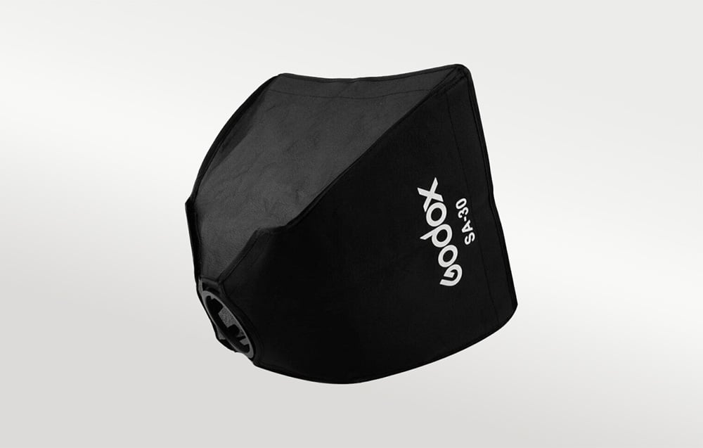 Godox Softbox su grotelėmis 30x30cm aprašymas - Prekės nuotrauka