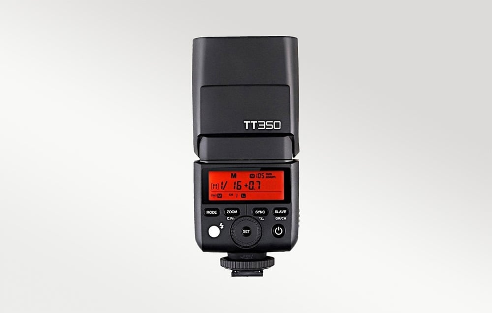 Godox TT350 speedlite, skirta Sony aprašymas - Prekės nuotrauka