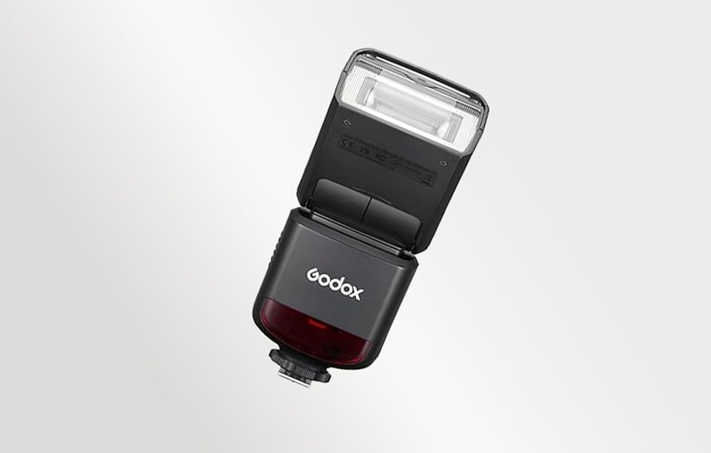 Fotoaparato blykstė - Godox TT520III LCD, reguliuojama galia, sukamoji galva aprašymas - Prekės nuotrauka