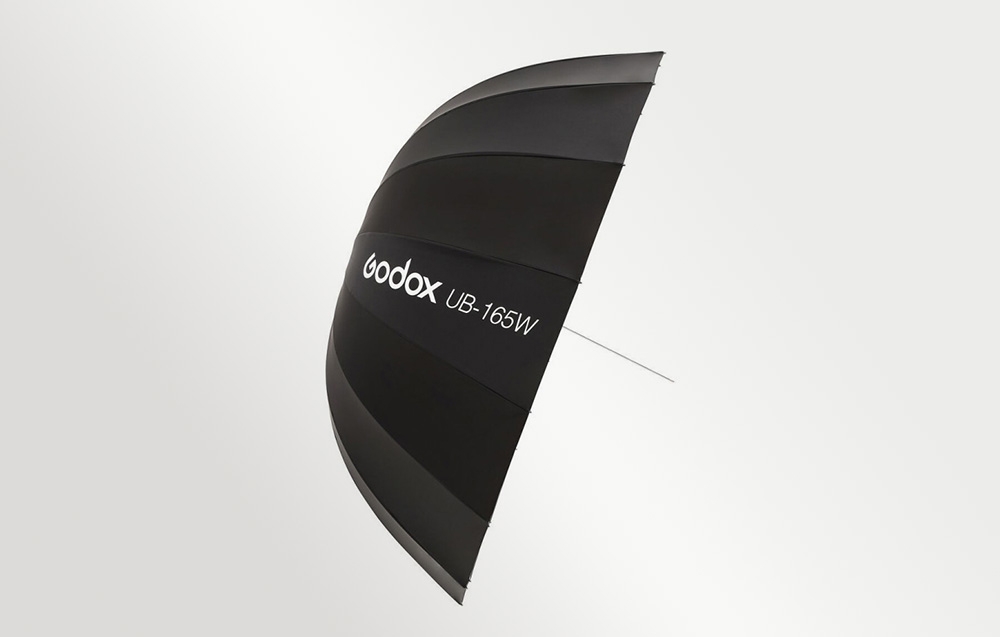 GODOX UB-165W Parabolic Reflective Umbrella aprašymas - Prekės nuotrauka