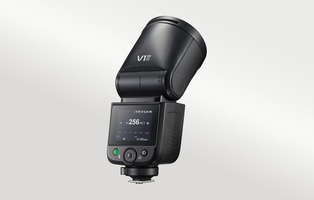 Godox V1 Mid blykstė, skirta Nikon aprašymas - Prekės nuotrauka