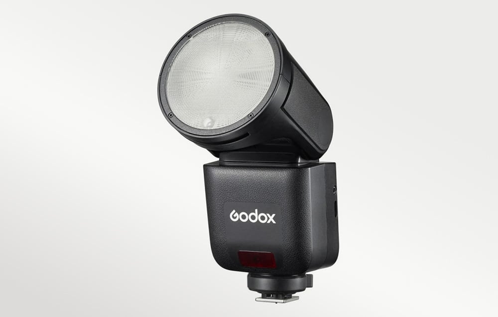 Godox V1 Mid blykstė, skirta Nikon aprašymas - Prekės nuotrauka