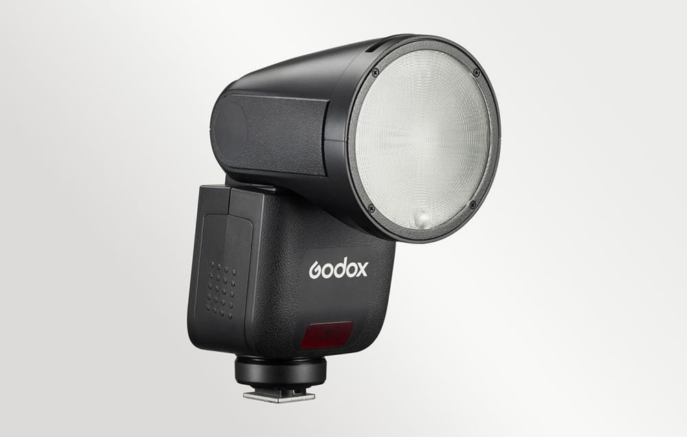 Godox V1 Mid blykstė, skirta Nikon aprašymas - Prekės nuotrauka