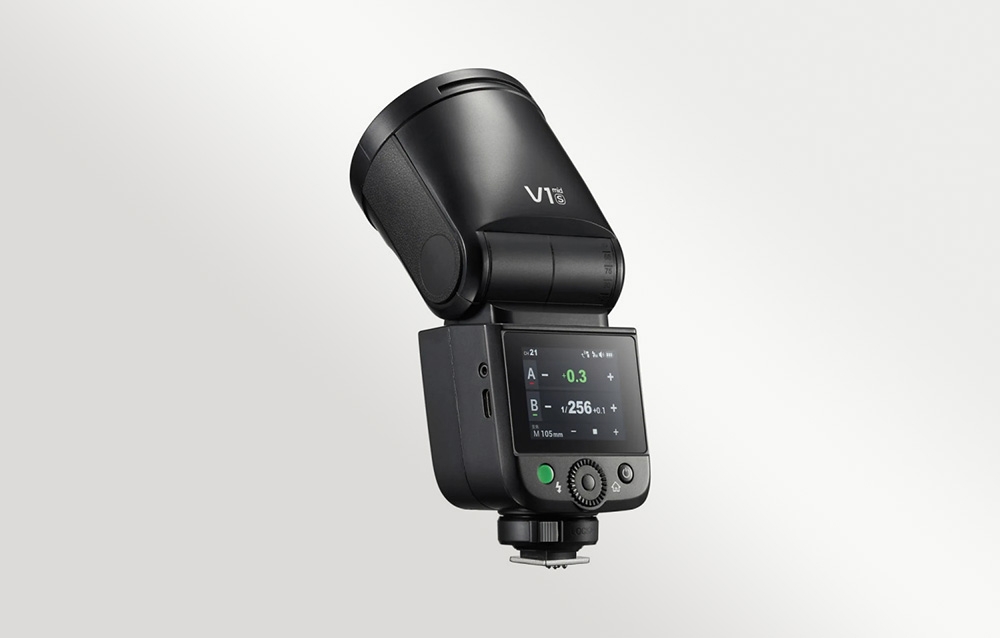 Godox blykstė V1 Mid, skirta „Sony“ aprašymas - Prekės nuotrauka
