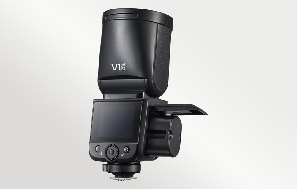 „Canon“ skirta „Godox V1 Mid“ blykstė aprašymas - Prekės nuotrauka