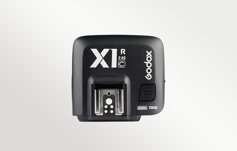 Blykstės išleidėjas - Godox X1 imtuvas Canon, belaidis TTL, 100m nuotolis, LCD ekranas aprašymas - Prekės nuotrauka