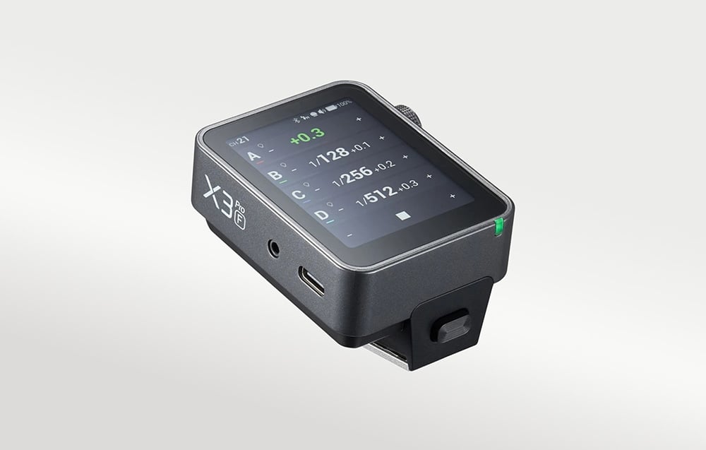„Godox X3Pro F 2.4G“ jutiklinio ekrano TTL siųstuvas, skirtas „Fujifilm“ aprašymas - Prekės nuotrauka