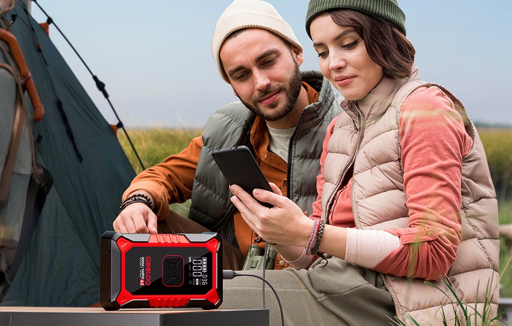 GOOLOO A3 2-in-1 Jump Starter with Compressor aprašymas - Prekės nuotrauka