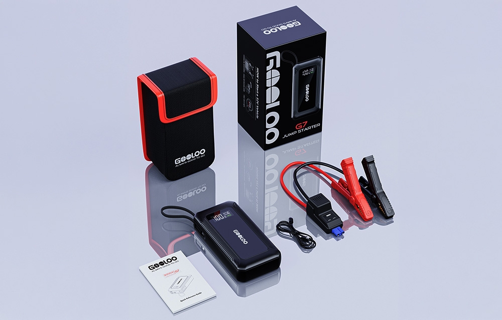 GOOLOO G7 44.4Wh Jump Starter aprašymas - Prekės nuotrauka