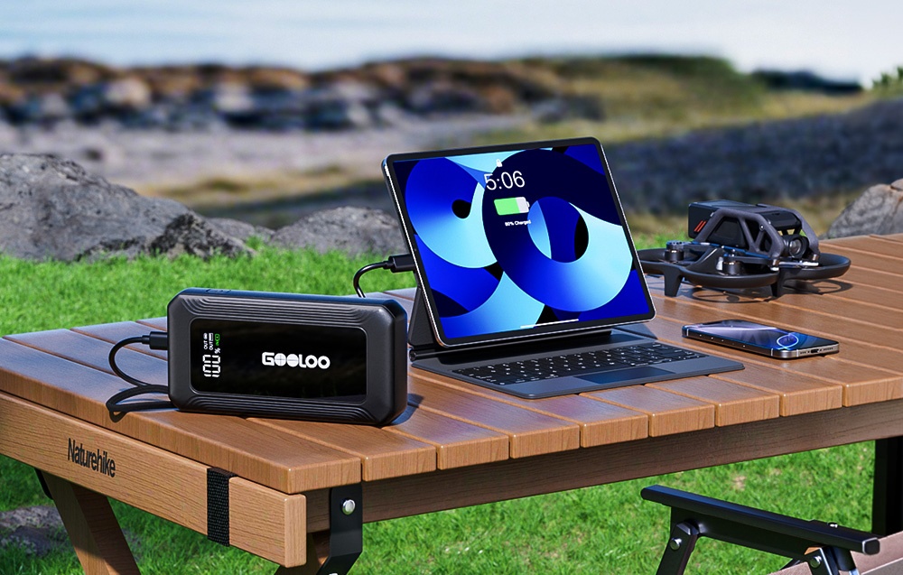 GOOLOO G7 44.4Wh Jump Starter aprašymas - Prekės nuotrauka