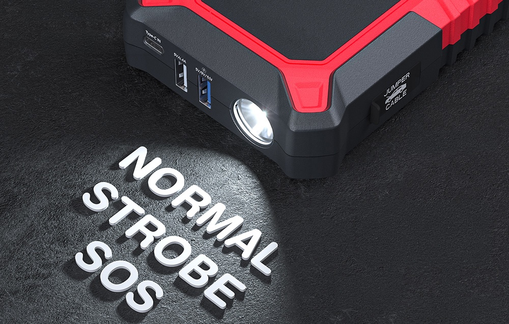 GOOLOO GP2000 37Wh Jump Starter aprašymas - Prekės nuotrauka