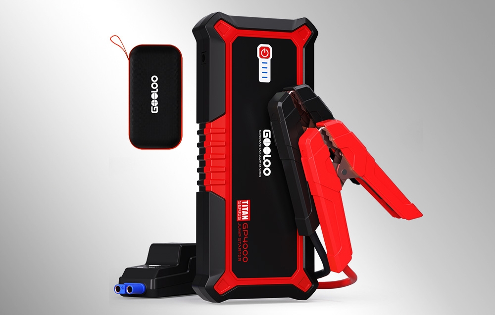 GOOLOO GP4000 74Wh Jump Starter aprašymas - Prekės nuotrauka