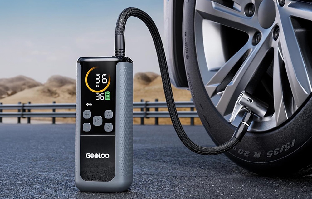 Oro Kompresorius - GOOLOO GT160 Dviejų Cilindrų 160 PSI aprašymas - Prekės nuotrauka Oro Kompresorius - GOOLOO GT160 Dviejų Cilindrų 160 PSI aprašymas - Prekės nuotrauka