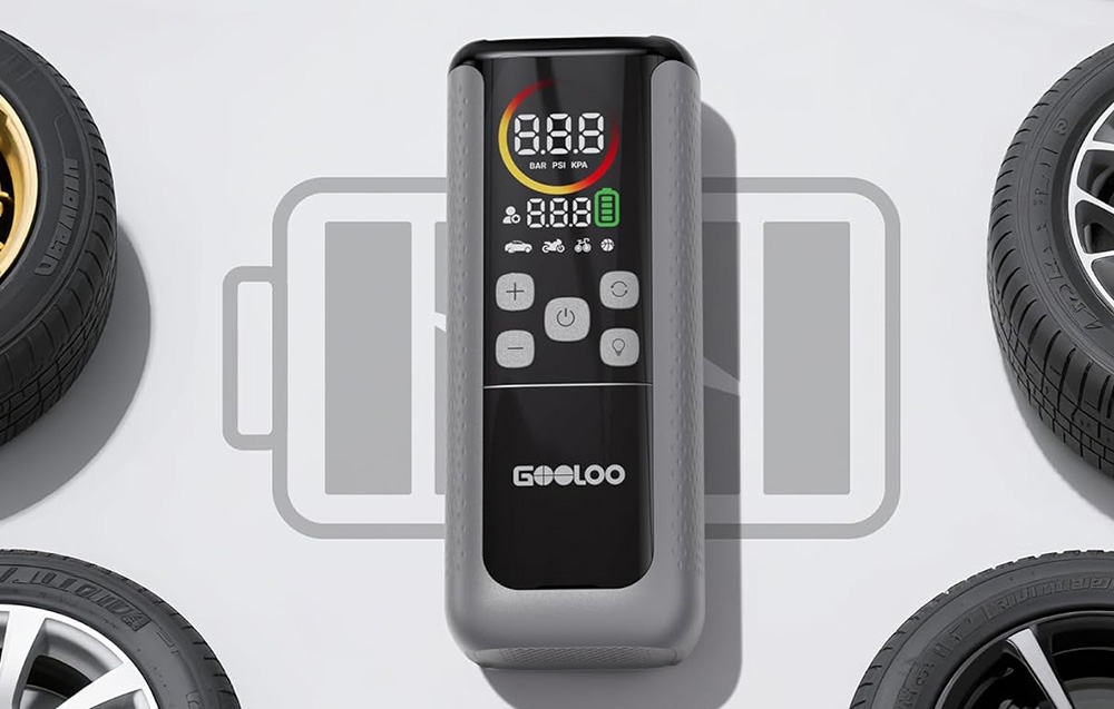 Oro Kompresorius - GOOLOO GT160 Dviejų Cilindrų 160 PSI aprašymas - Prekės nuotrauka Oro Kompresorius - GOOLOO GT160 Dviejų Cilindrų 160 PSI aprašymas - Prekės nuotrauka