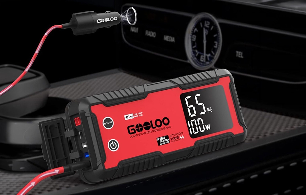 GOOLOO GT4000 74Wh Jump Starter aprašymas - Prekės nuotrauka