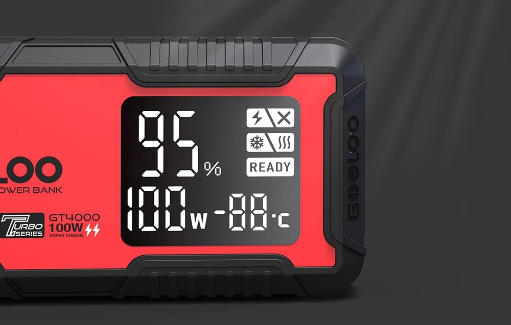 GOOLOO GT4000 74Wh Jump Starter aprašymas - Prekės nuotrauka